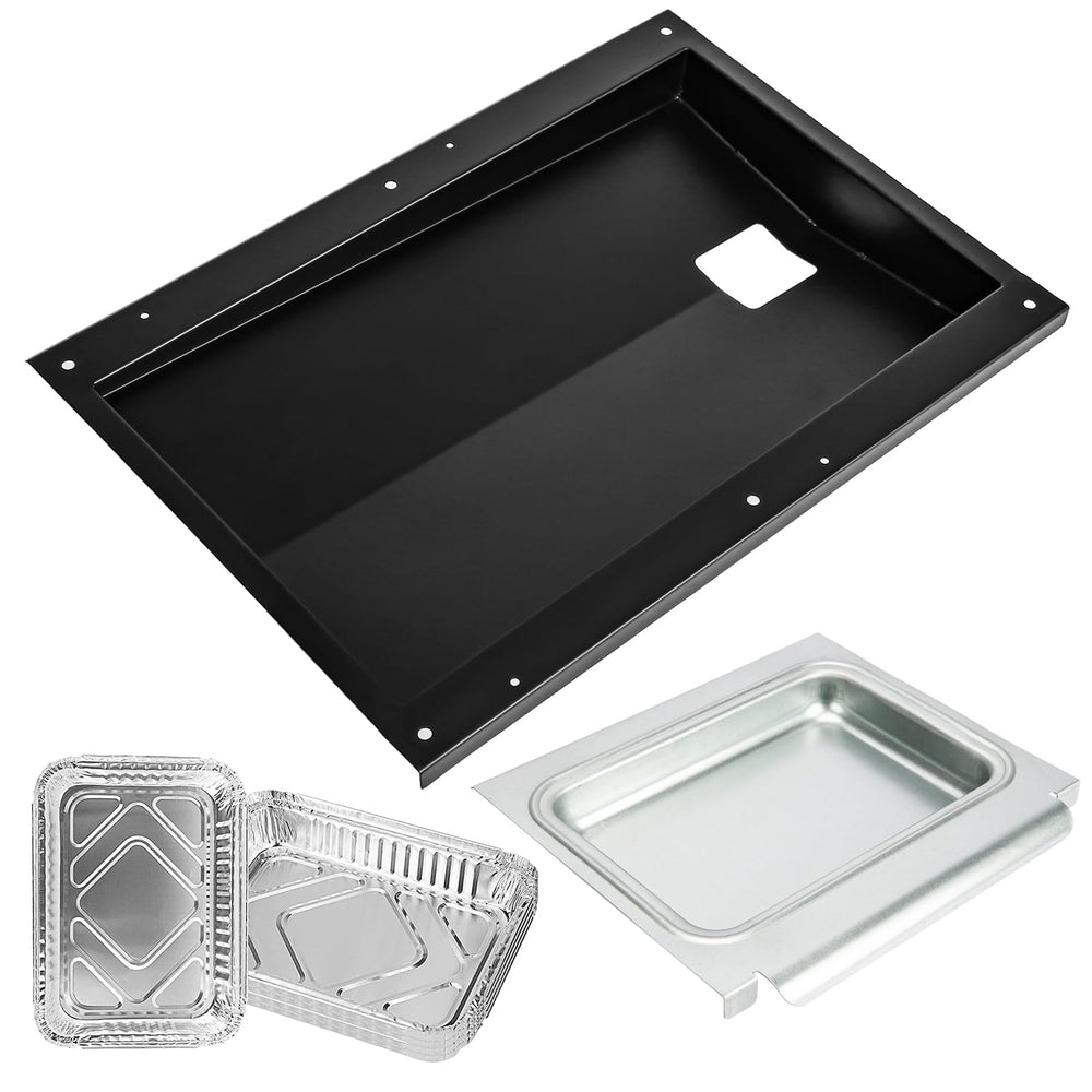 Uniflasy Grease Tray for Weber Spirit 300 series front view
