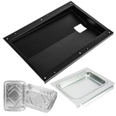 Uniflasy Grease Tray for Weber Spirit 300 series front view