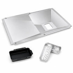 Uniflasy Grease Tray with Catch Pan, adjustable size view