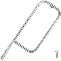 Uniflasy Grill Burner for Weber Q200, Q220, Q2000, Q2200, stainless steel front view