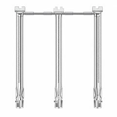 Uniflasy Grill Burner Tubes for Weber Spirit E310, front view