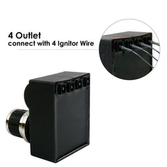 Uniflasy grill ignitor wires with connectors