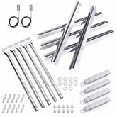 Uniflasy Grill Replacement Parts for Charbroil 5 Burner, Stainless Steel