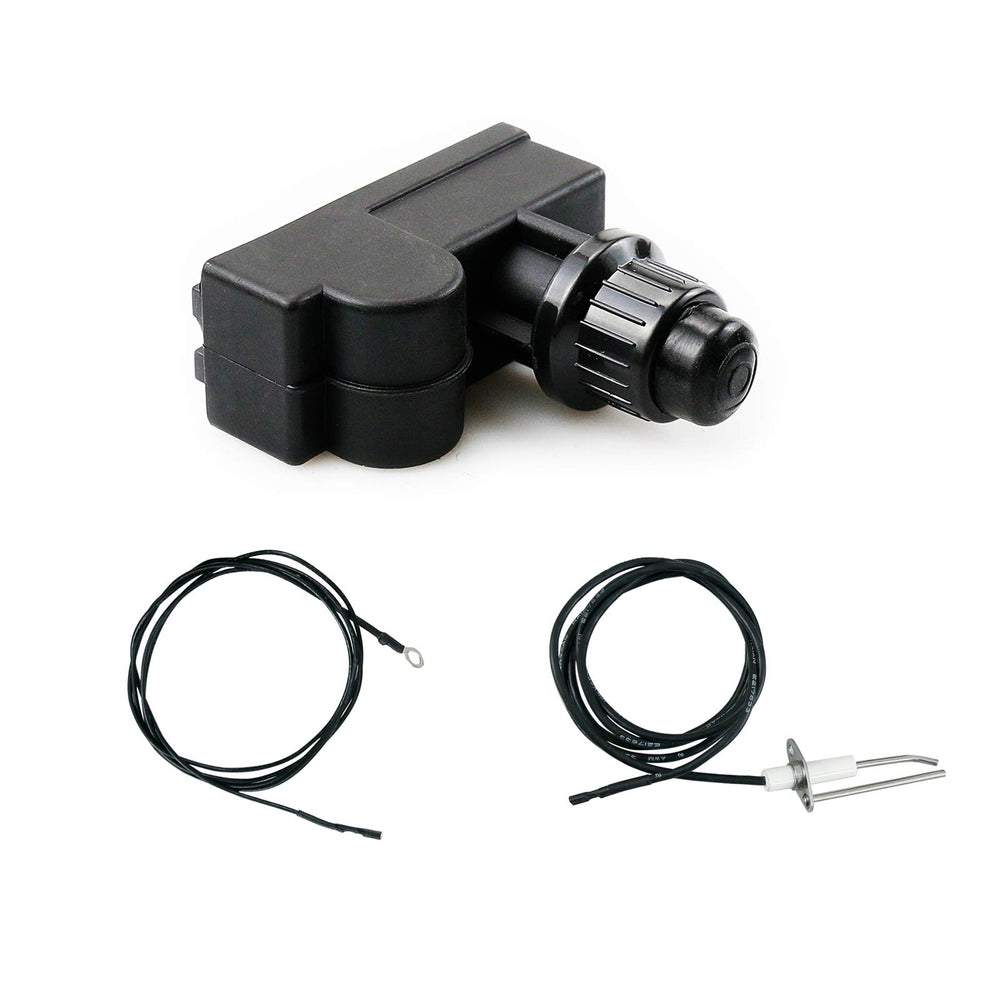 Uniflasy Push Button Ignition Kit front view with components