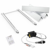 Uniflasy stainless steel flavorizer bars 15.3 inch set