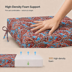 UNIKOME outdoor chair cushion on a patio chair