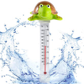 Unipool Floating Pool Thermometer with Turtle design front view