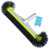 Unipool Swimming Pool Brush Head 17.5 inch with green nylon bristles