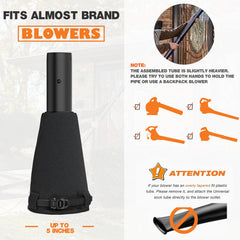 Universal adapter included in Sealegend Gutter Cleaning Kit