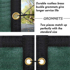 UPGRADE Privacy Screen showing reinforced edges and grommets