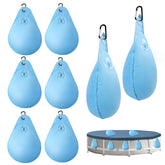 UQM pool cover weights 8 pack in blue color