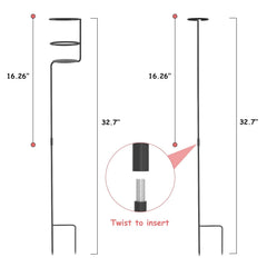 Urban Deco drink holder with a beverage bottle inserted