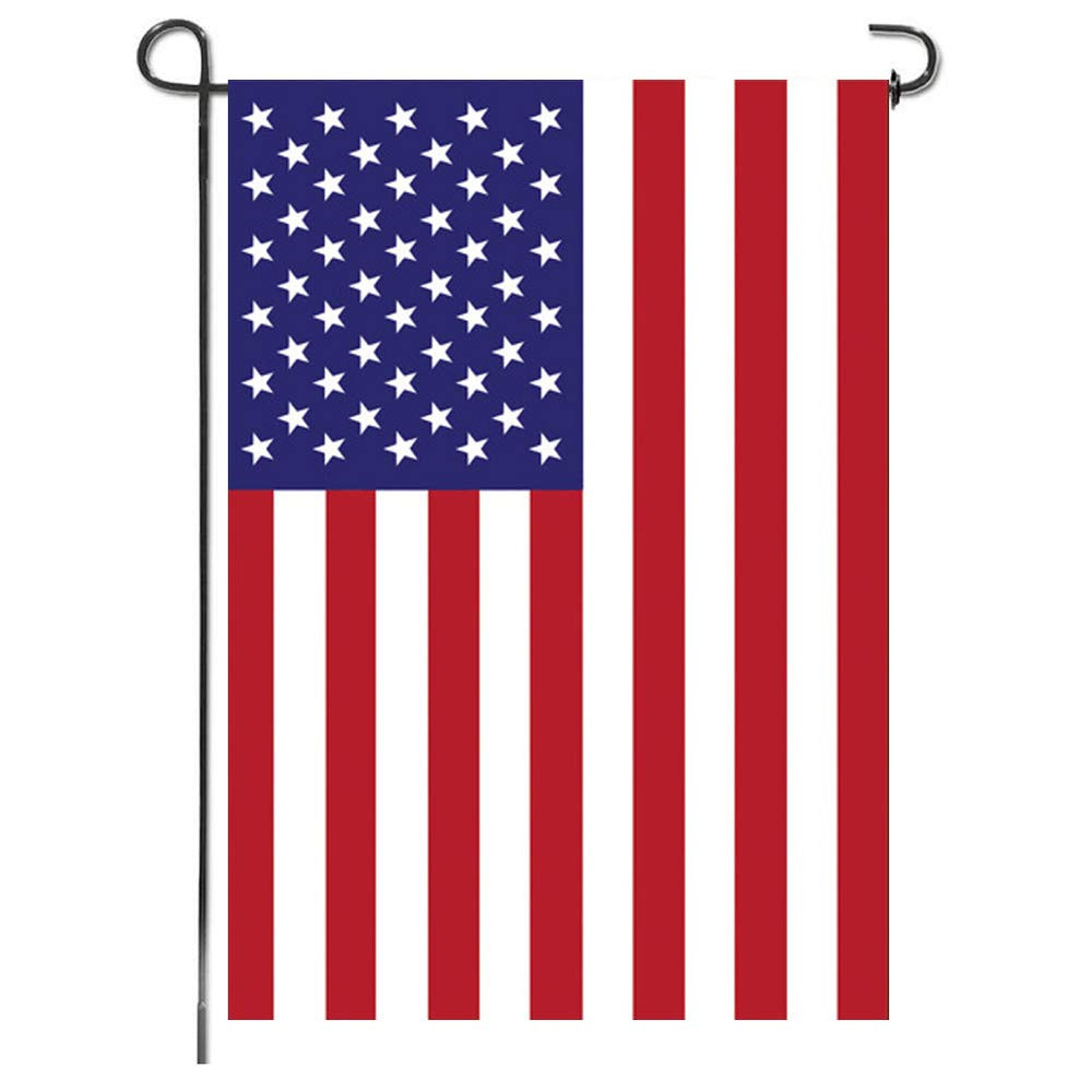 URSKYTOUS American Garden Flag 12x18 inch front view