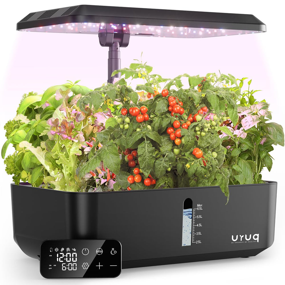 URUQ Hydroponic Growing System 12 Pods front view