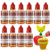 USKICH Fruit Fly Trap Refill Liquid 10 Pack, 0.68 oz bottles front view