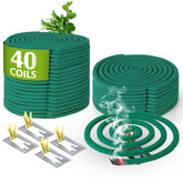 USKICH Outdoor Patio Fresh Scent Coils pack of 40