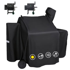 Utheer Grill Cover for Green Mountain Daniel Boone front view