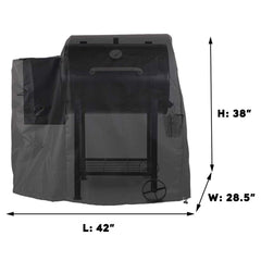 Utheer Grill Cover for Lexington 500 side view