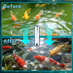uvcoolplunge 32W Pond UV Light packaging with product details