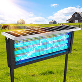 uvcoolplunge Solar Bug Zapper outdoor view