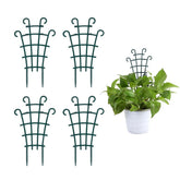 UWIOFF Trellis for Potted Plants, dark green stackable design