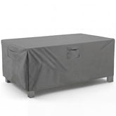 Vailge Outdoor Table Cover Rectangular Grey front view