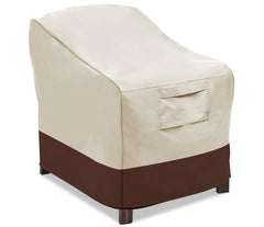 Vailge Patio Chair Cover in Beige and Brown