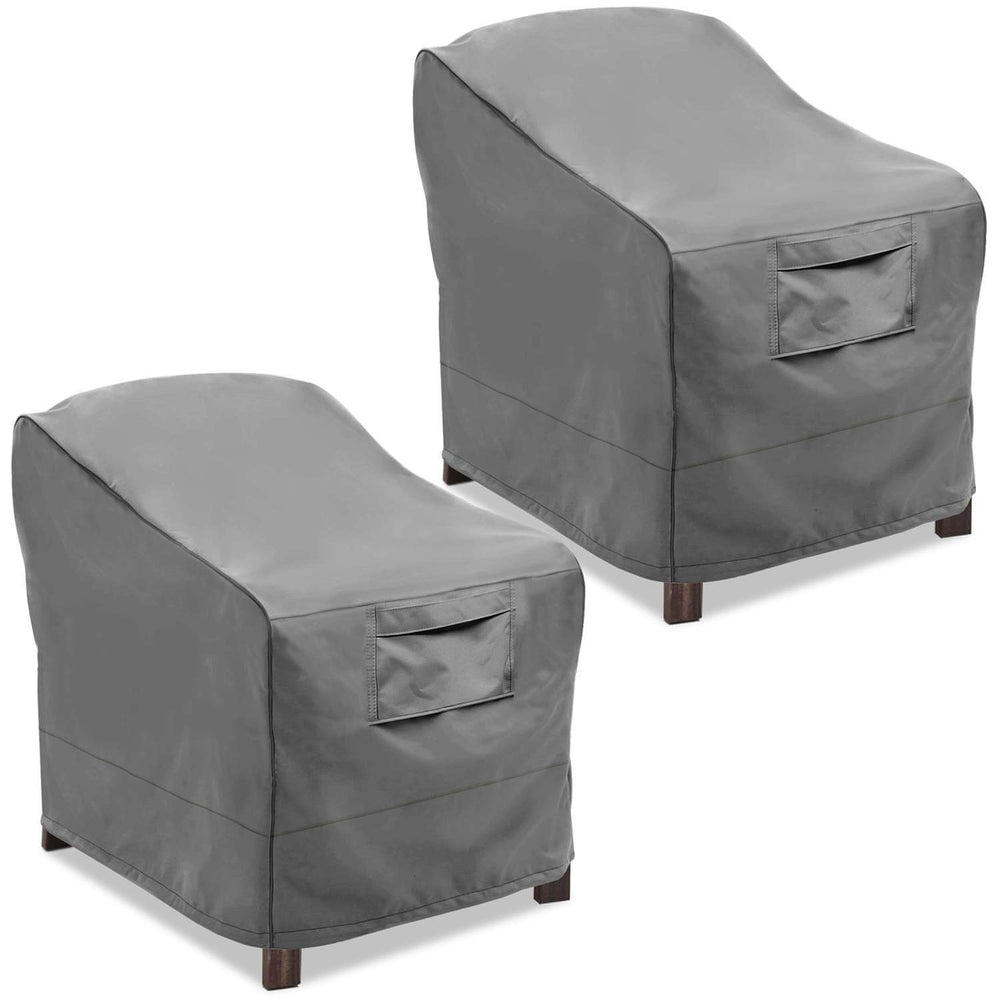 Vailge Patio Chair Covers grey model front view