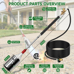 VANCFIRE propane torch storage bag with torch inside