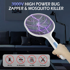 VANELC Bug Zapper on charging base with LED light activated
