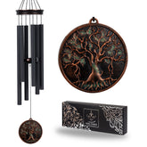 Vanquer Large Wind Chimes 34-inch Tree of Life front view