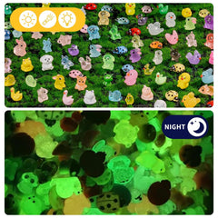 Variety of mini resin animals for fairy garden decor