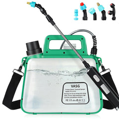 VASG Battery Powered Sprayer 2 Gallon front view with nozzles