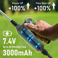 VASG Battery Sprayer with shoulder strap and telescopic wand