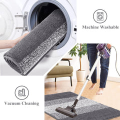 Vaukki Indoor Doormat Grey in a stylish entryway
