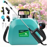 VAXMAY 2 Gallon Battery Powered Sprayer front view with nozzle