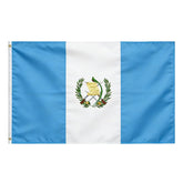 VELIFFCO Guatemala Flag 3x5 Ft front view with brass grommets