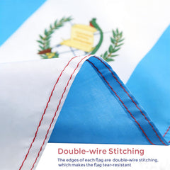 VELIFFCO Guatemala Flag flying in the wind