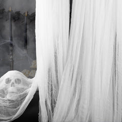 Vellibring 400" x 85" Halloween Creepy Cloth front view