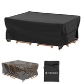 Velway Patio Furniture Cover black model front view