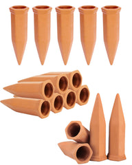 vensovo terracotta self watering spikes 16pcs set