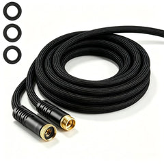 VERDOW 5FT garden hose lightweight design with black finish
