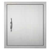 VEVOR BBQ Access Door front view 18W x 20H inch stainless steel