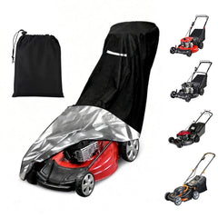 Viadom lawn mower cover front view in black