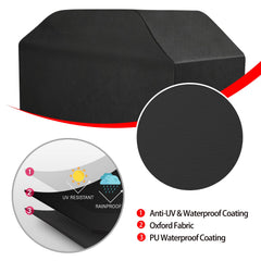VIBOOS griddle cover dimensions side view