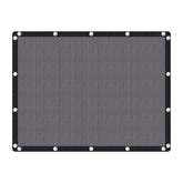 VICLLAX 90% Shade Fabric Dark Grey front view