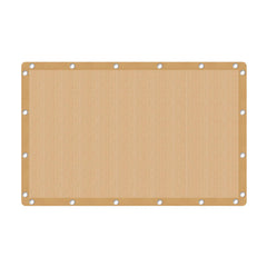 VICLLAX 90% Shade Fabric front view in Wheat colour