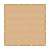 VICLLAX 90% Shade Fabric front view in Wheat colour