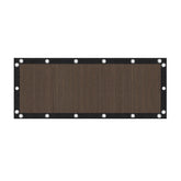 VICLLAX 90% Shade Fabric Sun Shade Cloth 4x10 FT in Mocha