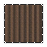 VICLLAX 90% Shade Fabric Sun Shade Cloth Mocha front view